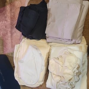 Sheet sets for massage therapy or spa services